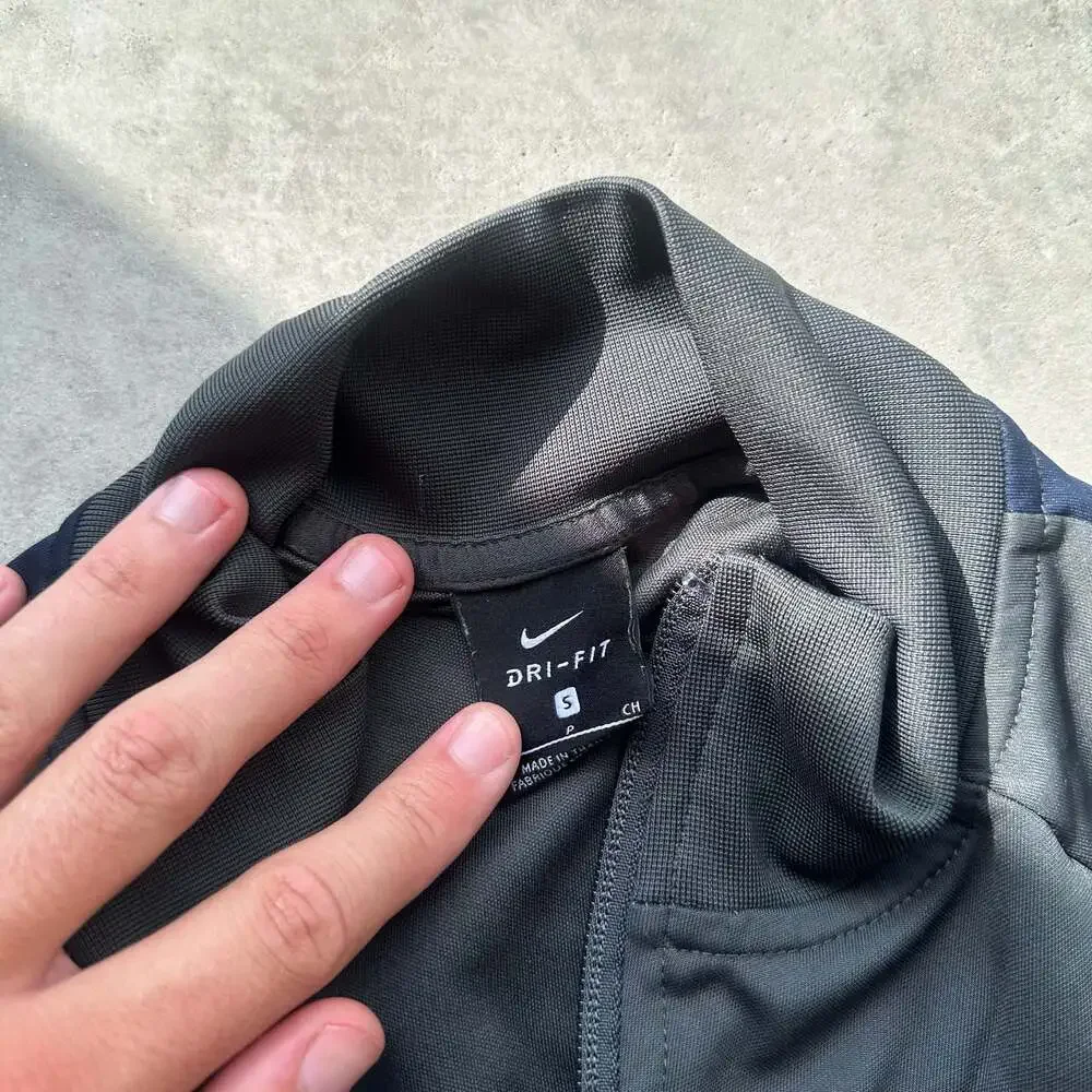 Nike Men's Anthracite/Navy Dri-FIT Jacket